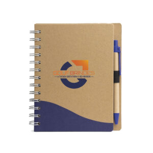 Caderno Ecológico com Caneta