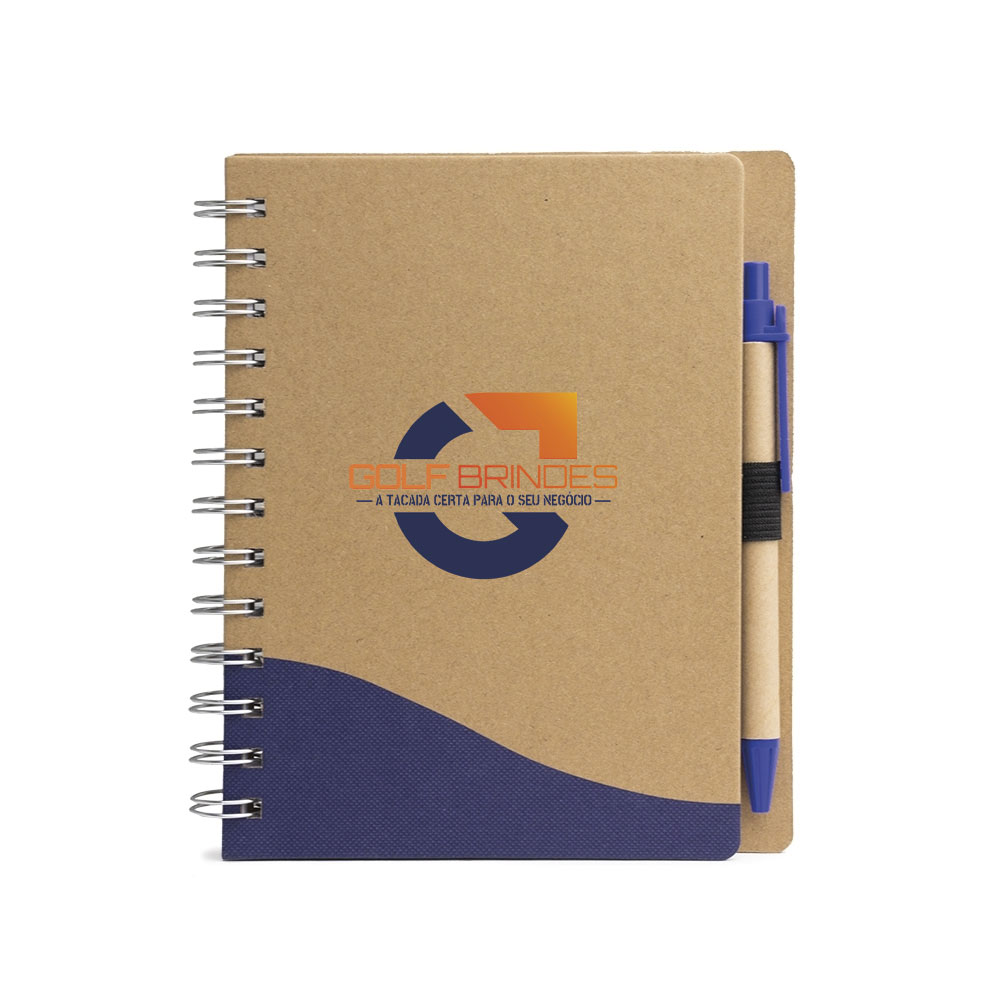 Caderno Ecológico com Caneta