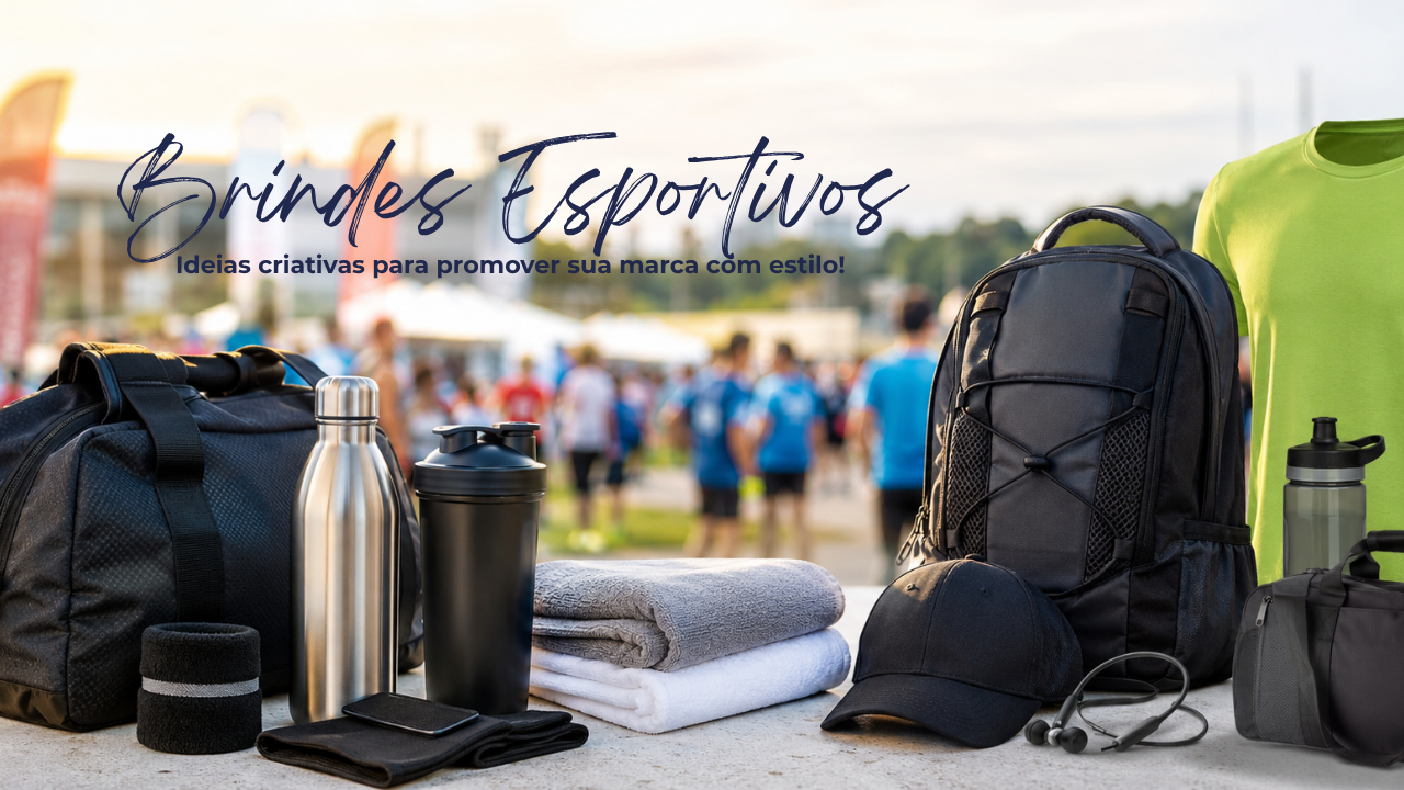 Brindes Esportivos: ideias criativas para promover sua marca com estilo e energia